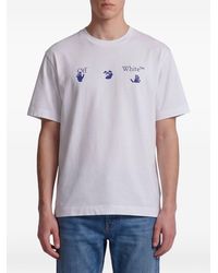 Off-White c/o Virgil Abloh - Bacco Arrow Skate Cotton T Shirt - Lyst