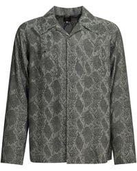 Needles - Cowboy One-Up Rayon Acetate Casual Shirt - Lyst