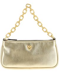 Pinko - 'Half Moon Baguette' Mini Crossbody Bag - Lyst