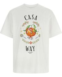CASABLANCA - Casa Way Mascot T-Shirt - Lyst
