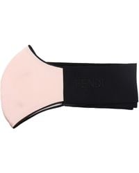 Fendi - Maskeert Vrouwen Zijde Roze/zwart - Lyst