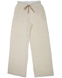 120% Lino - Mini Trousers For Ss26 - Lyst