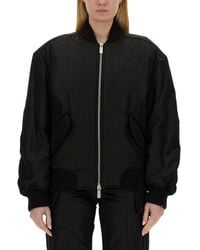 Off-White c/o Virgil Abloh - Nylon Bomber Jacket - Lyst