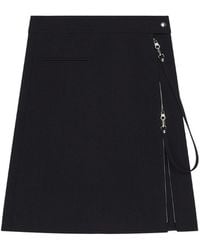 Courreges - Midi Skirt With Zipper - Lyst