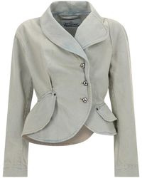 Vivienne Westwood - Asymmetric Cropped Jacket - Lyst