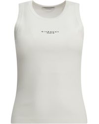 Givenchy - Camiseta sin mangas con logo de - Lyst