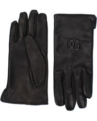 Dolce & Gabbana - Dolce&Gabbana Gloves Leather - Lyst