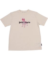 Palm Angels - Palm Dog Reg T Shirt S/S Girl - Lyst
