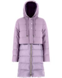 Herno - Wool Down Coat - Lyst