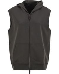 Max Mara - Smmballo Hooded Cotton Blend Jersey Gilet - Lyst