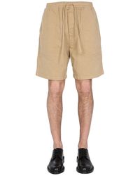 YMC - Paisley Jacquard Shorts - Lyst