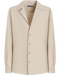 Dolce & Gabbana - Shirt With Peak Lapels - Lyst