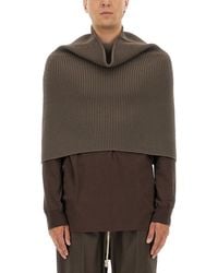 Rick Owens - Knitted Cape - Lyst