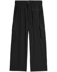 Y-3 - Broek Met Cargozak - Lyst
