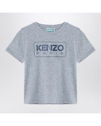 KENZO - Cotton T-Shirt With Logo - Lyst