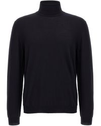 Zanone - Wool Turtleneck Sweater - Lyst