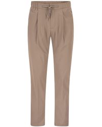 Herno - Stretch Nylon Broek - Lyst