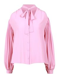 MSGM - Shirts Roze - Lyst