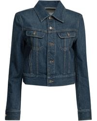 Givenchy - Giacca Di Jeans "Regular" Di - Lyst