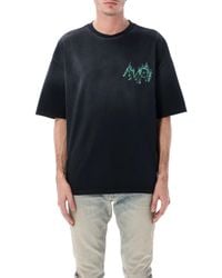 Amiri - T-shirts En Polo's Zwart - Lyst