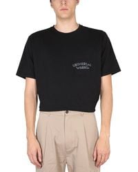 Universal Works - Crewneck T Shirt - Lyst