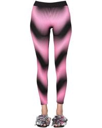 Rabanne - leggings With Logo Band - Lyst
