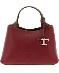 Tod's - Tod 's Sac à main micro en cuir - Lyst