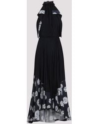 Lanvin - Vestido Plateado - Lyst