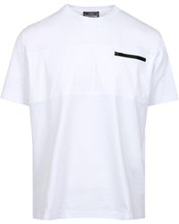 Herno - T-shirts En Polo's Wit - Lyst