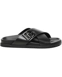 Dolce & Gabbana - Calfskin Sandal - Lyst