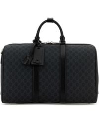 Gucci - Gg Supreme Fabric Travel Bag - Lyst