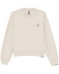 adidas By Stella McCartney - Cotton Crewneck Sweatshirt - Lyst