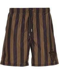 Fendi - Badeanzug " Crest" - Lyst