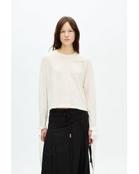 Ann Demeulemeester - Nikki Relax Fit Boxy T Shirt With "Teenage Apocaly - Lyst