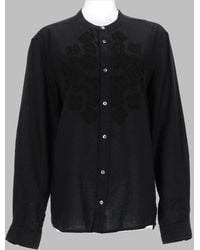 P.A.R.O.S.H. - P. A.R. O. H. Embroidered Linen Shirt For - Lyst