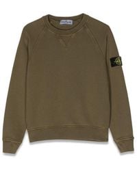 Stone Island - Crewneck Sweatshirt - Lyst