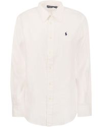 Polo Ralph Lauren - Linnen Shirt - Lyst