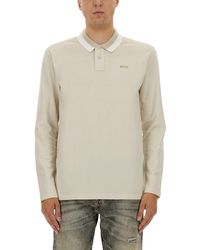 BOSS - Polo Shirt "Peoxfordlong" - Lyst