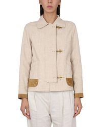 Fay - Three-Hook Jacket - Lyst