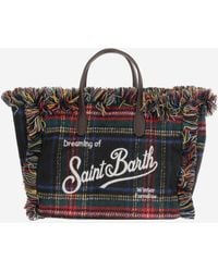 Mc2 Saint Barth - Colette Bag With Check Pattern - Lyst