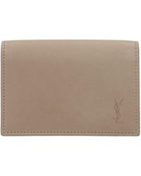Saint Laurent - Document Holder Leather - Lyst