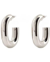 Rabanne - Xl Pendientes de enlace Paco Brass Silver - Lyst