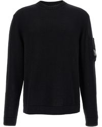 C.P. Company - C.P. Firma Mercerisierter Baumwollpullover - Lyst