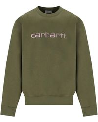 Carhartt - Military Sweatshirt With Logo - Lyst