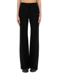 Jil Sander - Viscose Blend High-Waisted Pants - Lyst