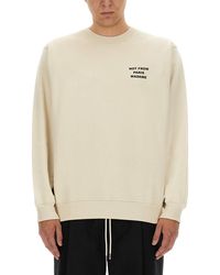 Drole de Monsieur - Slogan Sweatshirt - Lyst
