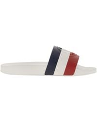 Moncler - Rubber Slides 'Basile' - Lyst
