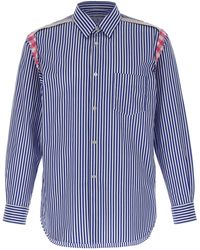Comme des Garçons - Camisa a rayas de camisa de comme des Garcons - Lyst