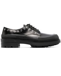 McQueen - Alexander Mc Queen Trew Tread Slick Leather Brogues - Lyst