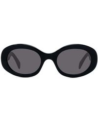 Celine - Zonnebril Cl40194 U 01 A Zwart/donkergrijs Unisex - Lyst